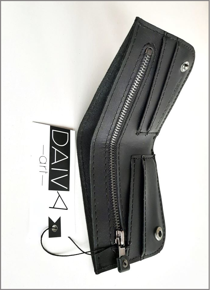 "Daiva Art '' Odinė piniginė vyrams model - 823 spalvos - Image 8