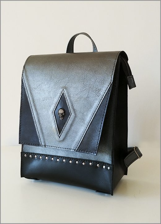 "DAIVA ART" GENUINE LEATHER BACKPACK MOD-K.155A