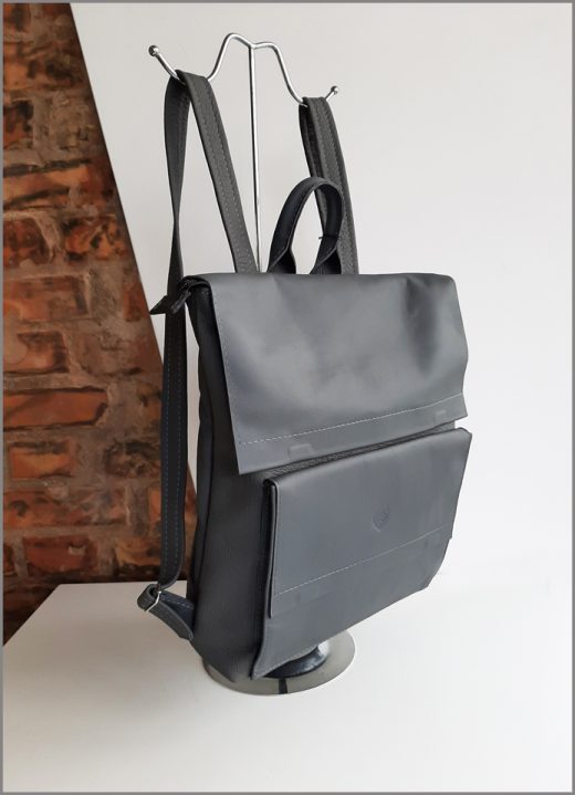 "DAIVA ART" LITHUANIAN NATURAL LEATHER BACKPACK MOD-K239P