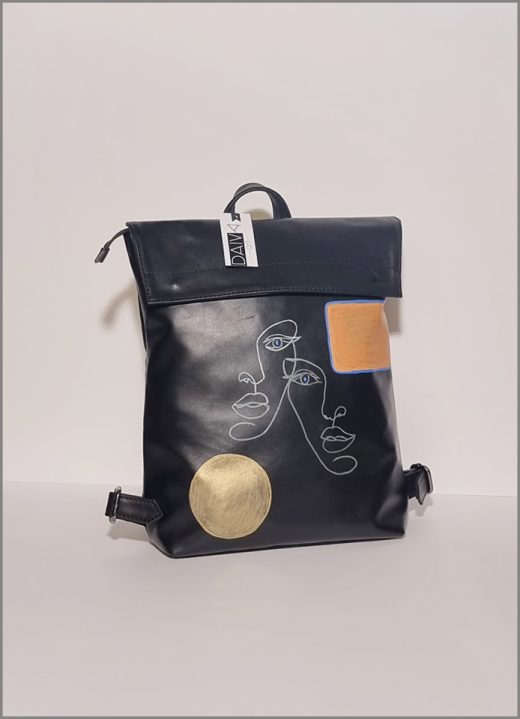 Daiva Art genuine leather backpack "Close" PS