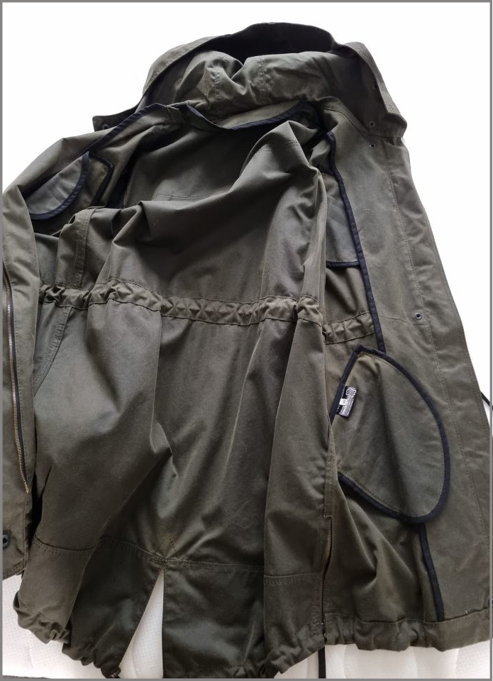 Moteriška striukė - Parka su natūralios odos detalėmis - Image 3